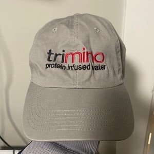Unisex Gray trimino Hat